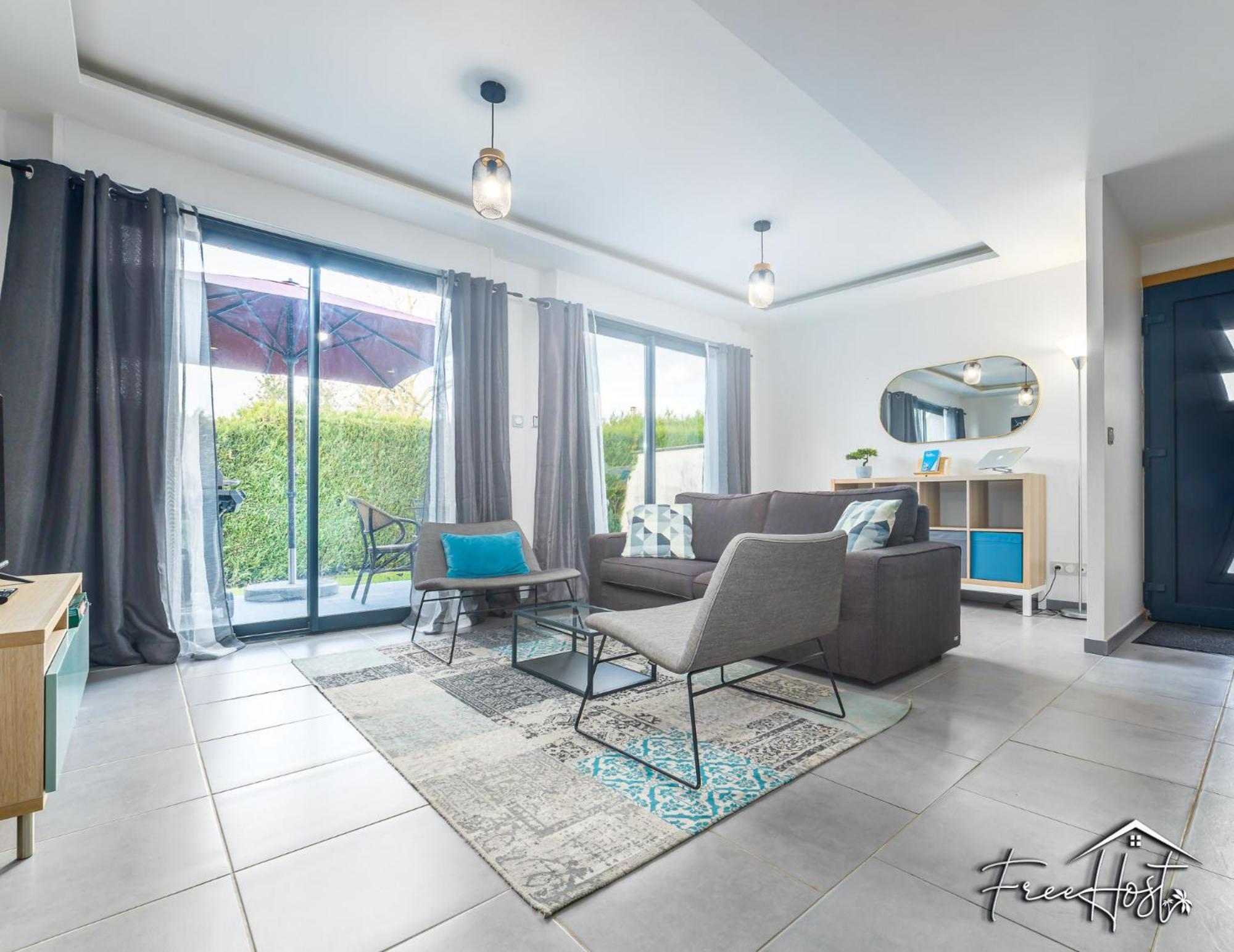 Magny's Oasis - Disneyland 5min - Private Parking - Terrace & Garden *